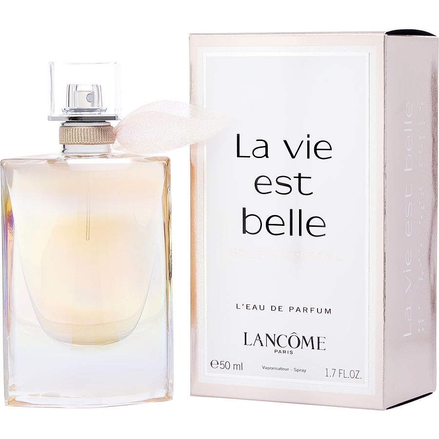 La vie est belle soleil crystal by lancome l'eau de parfum spray 1.7 oz