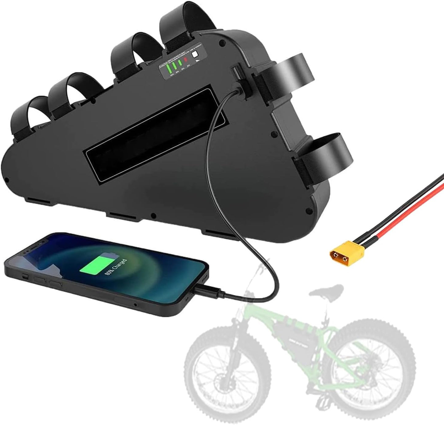 48V 20Ah 28Ah Triangle Ebike Battery 48V E-Bike Batteries 48V Lithium Ion Battery Pack 36V for Electric Bicycle 0-1000W Motor,48v,20Ah