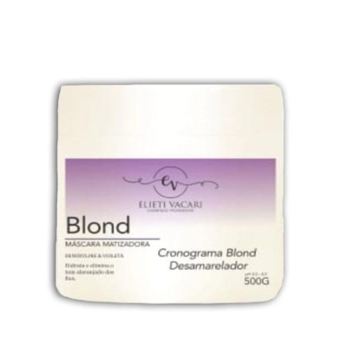 Blond Tinting Violet Anti Yellowwish Schedule Violet Mask 500g - Elieti Vacari