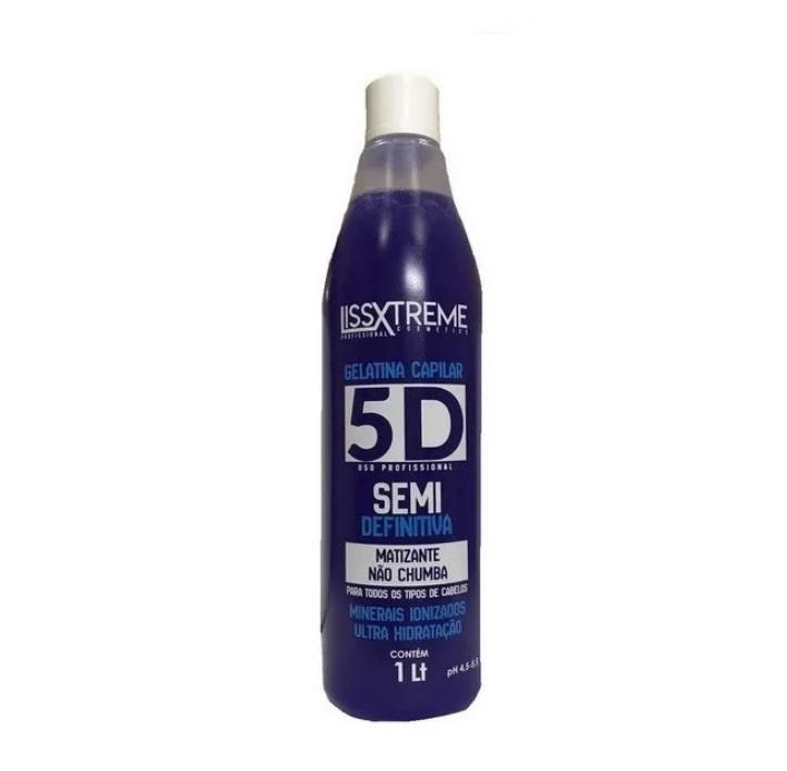 5D System Semi-Definitive Tinting Progressive Brush Gelatin 1L - Liss Xtreme