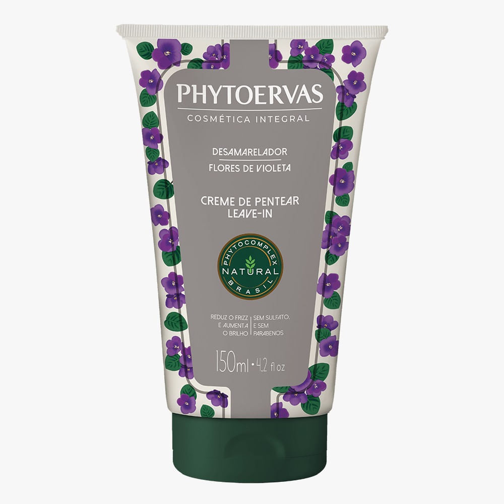 Phytoervas Cream of Combing Desamarelator Violet Flowers 150ml