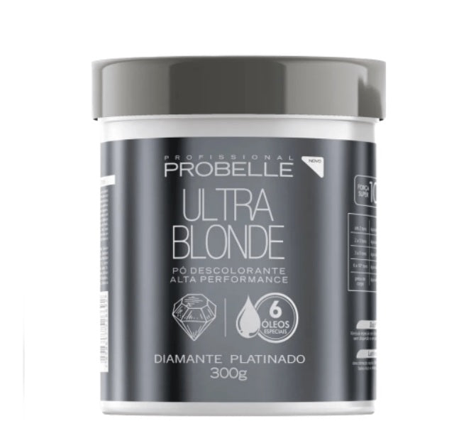 Ultra Blonde Diamond Platinum Bleaching Powder Hair Bleaching 300g - Probelle
