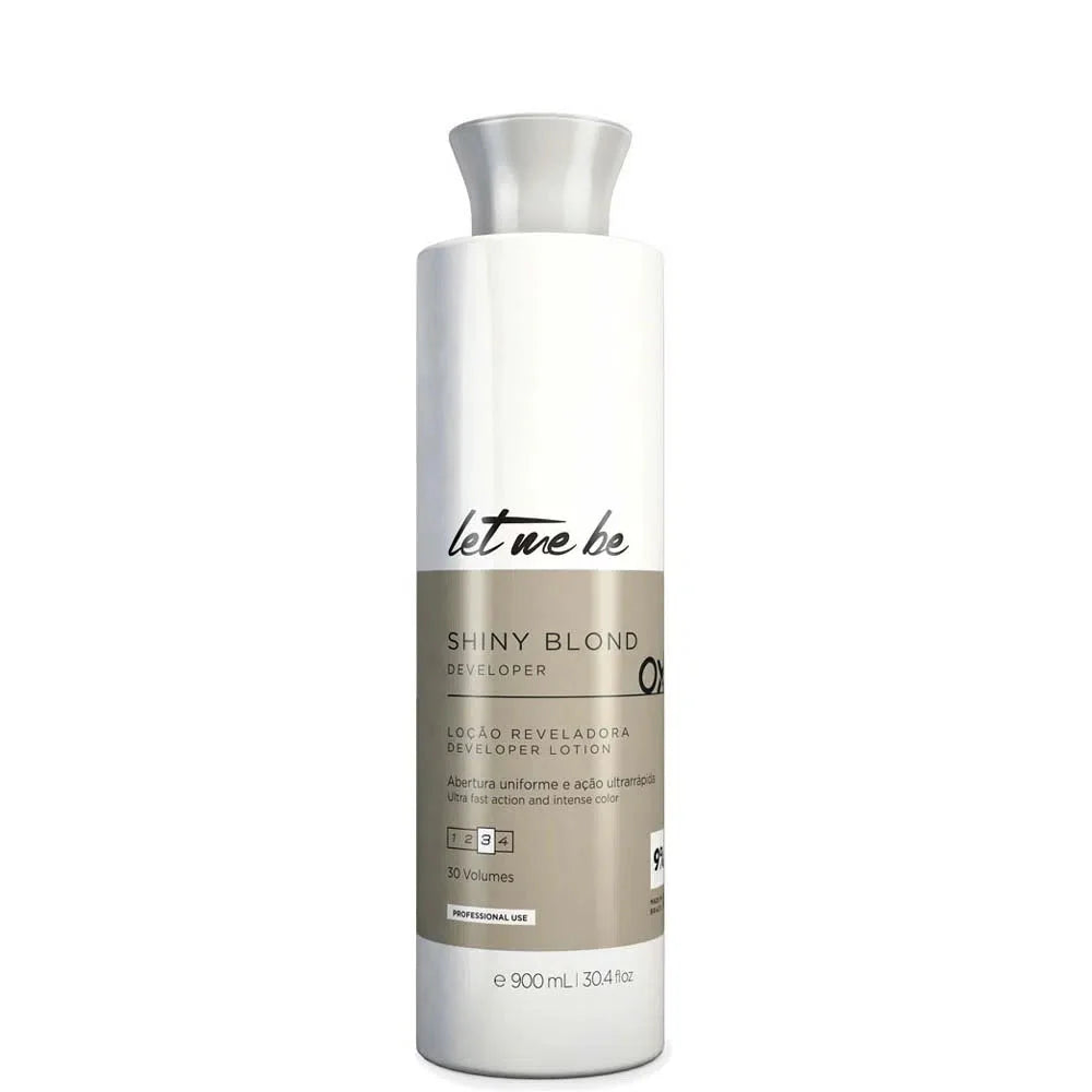 Let Me Be Shiny Blond Creamy OX 30 Vol. 12% Revealing Lotion 900ml - ProSalon