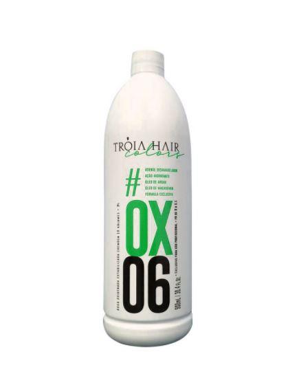 Moisturizer Oxidizing Emulsion Argan Macadamia OX 6 Vol. 9% 900ml - Troia Hair