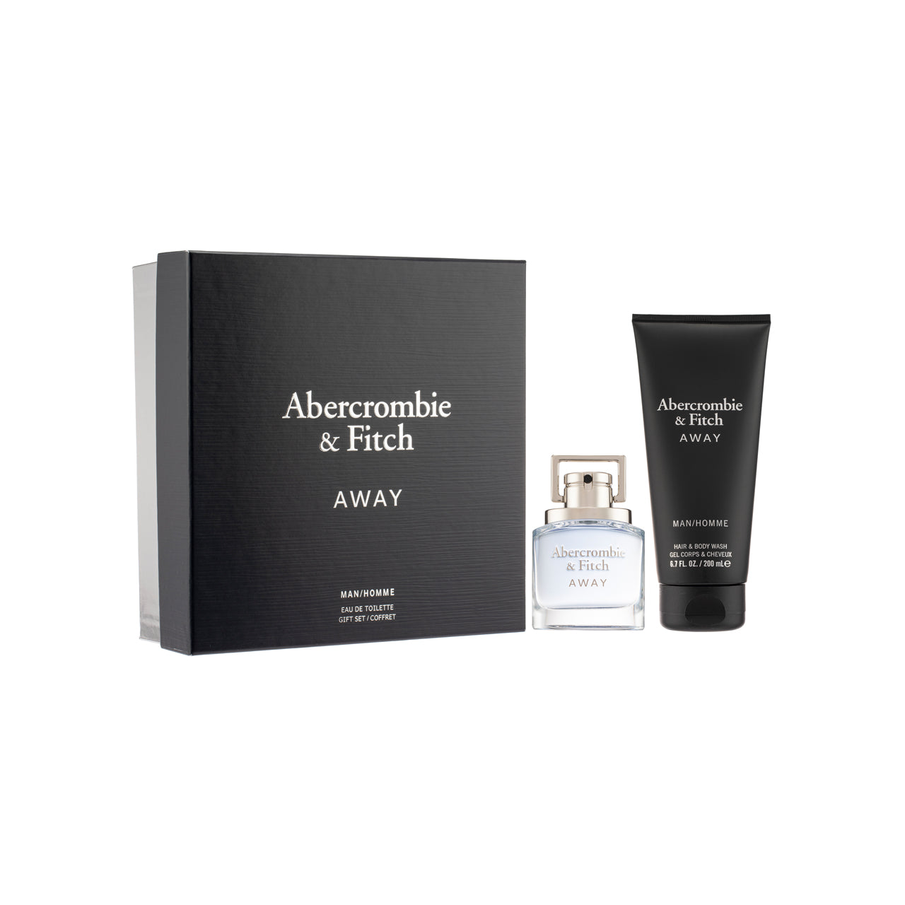 Abercrombie & Fitch Away For Men Eau De Toilette Gift Set 2pcs