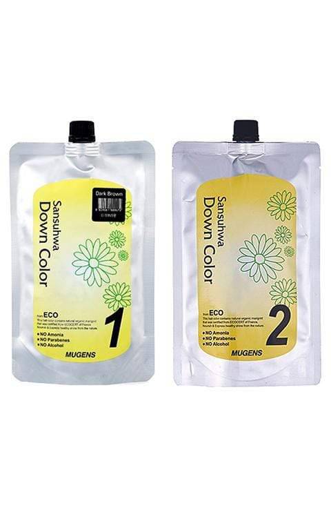 Mugens Sansuhwa Down Color Black, Dark Brown, Brown, Light Brown - Palace Beauty Galleria