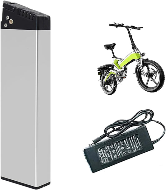 36 Volt Ebike Battery Pack 36V 10.4Ah 12Ah 13.6Ah Folding Bicycle Batteries Replacement Lithium Ion Hidden Battery with Charger,36v,13.6Ah