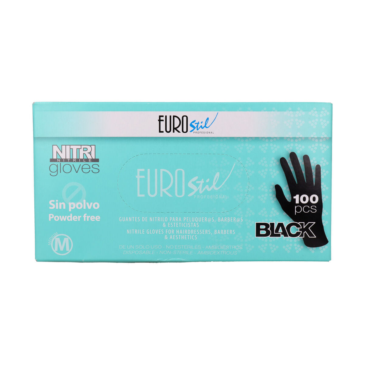 Disposable Gloves Eurostil Guantes Nitrilo 100 Units