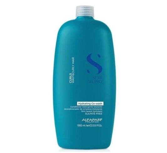 Semi di Lino Curls Hydrating Curly Wavy Co Wash Treatment 1L - Alfaparf Milano
