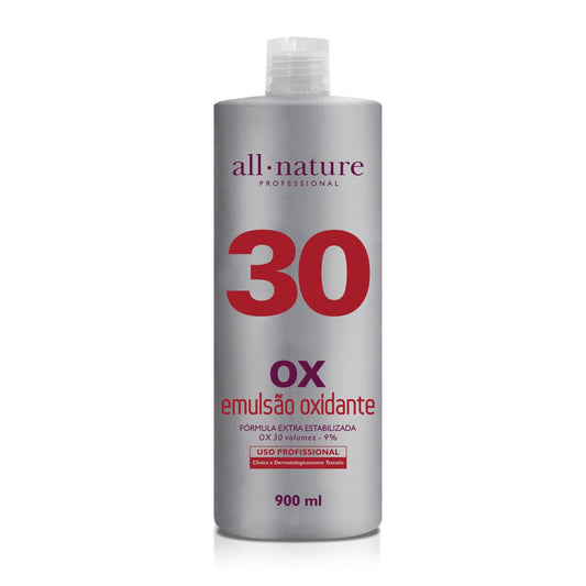 Oxidizing Emulsion OX Discoloration Treatment 30 Vol. 9% 900ml - All Nature