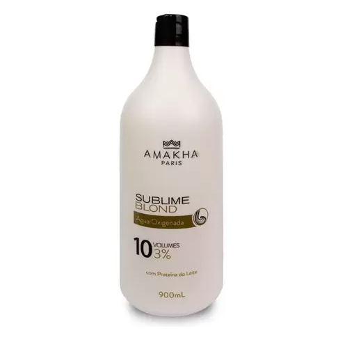 Sublime Blond OX 10 Vol. 3% Hydrogen Peroxide Discoloration 900ml - Amakha
