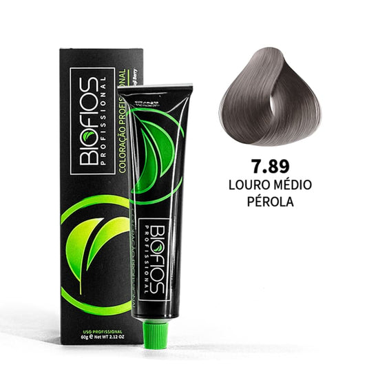 Biofios Profissional 7.89 Medium Blonde Pérola- Permanent Coloring 60g