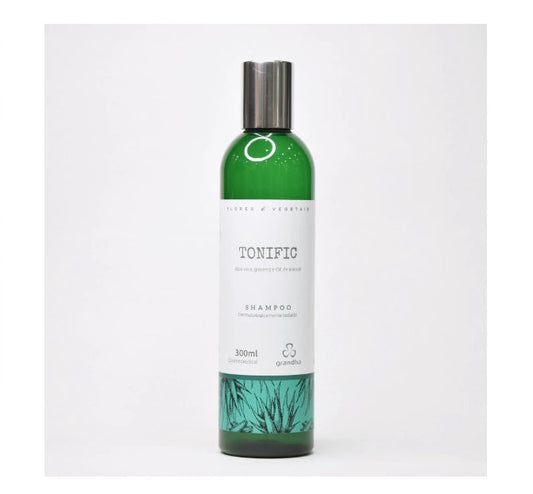 Tonific Shampoo Toning Strengthening Vegetable Hair Vegan Treatment 300ml - Grandha