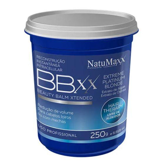 Reconstruction Beauty Balm Xtended Extreme Platinum Blonde BBXX 250g - Natumaxx