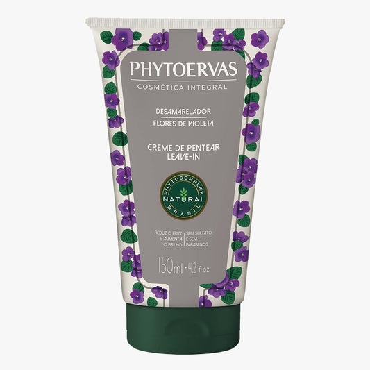 Phytoervas Cream of Combing Desamarelator Violet Flowers 150ml