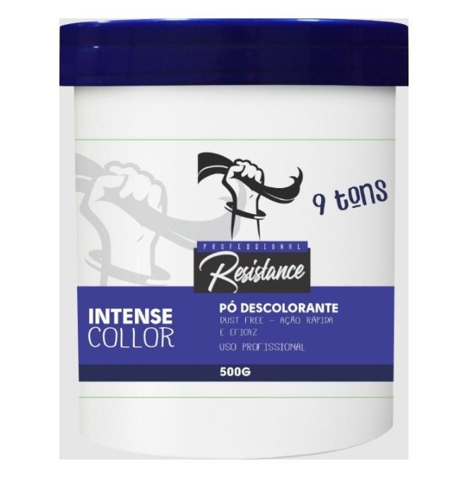 9 Tones Intense Bleaching Powder Dust Free Immediate Action 500g - Resistance