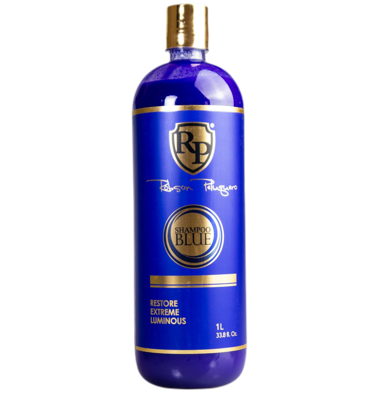 Robson Peluquero Shampoo Platinum / Blue 1 Litre / 32.8 Fl Oz
