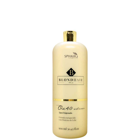 Milk Protein Hair Bleaching Hydrogen Peroxide Blond OX 40 Vol. 900ml - Sphair