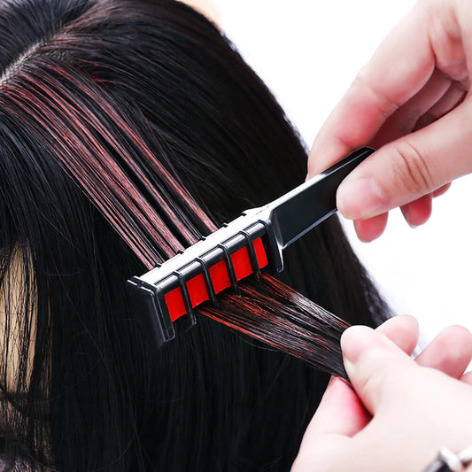 Temporary Hair Dye Chalk Comb. Shop Hair Color on Mounteen. Worldwide shipping available.