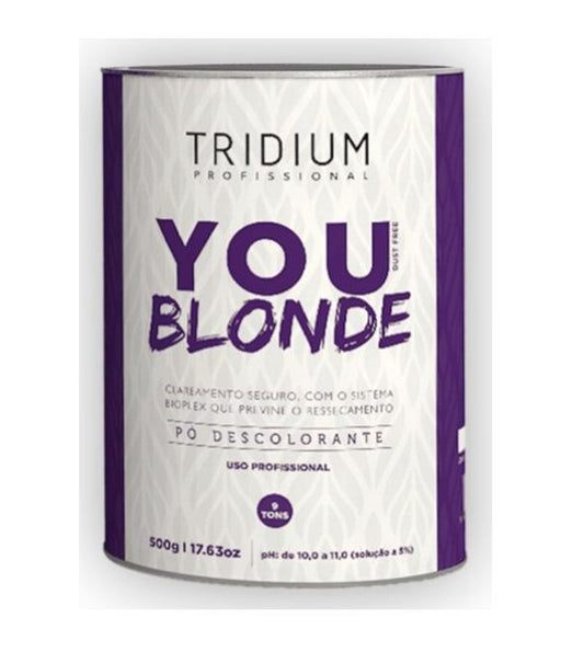 You Blond Dust Free Bleaching Powder Discoloration Treatment 500g - Tridium