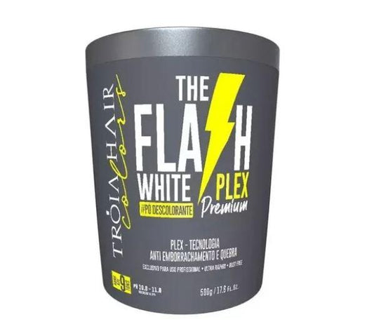 Colors Flash White Plex Premium Discoloration Bleaching Powder 1Kg - Troia Hair