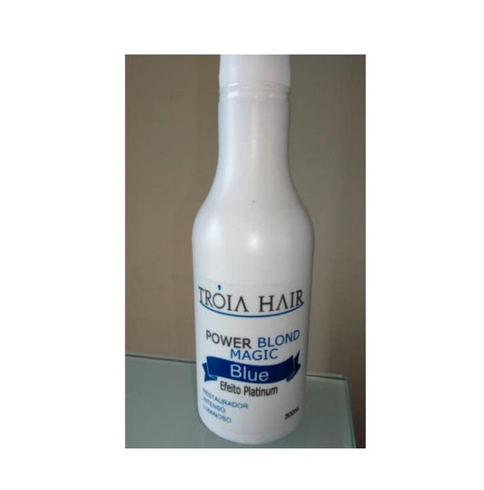 Power Blond Magic Blue Platinum Effect Tinting Treatment 500ml - Troia Hair