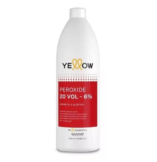 Color Activator Line Discoloration Hydrogen Peridoxe OX 20 Vol. 6% 1L - Yellow