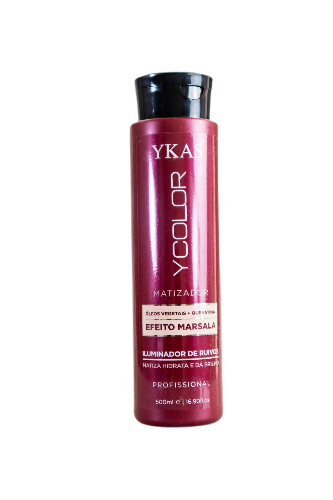 Ycolor Tinting Marsala Effect Illuminator Keratin Vegetable Oil 500ml - Ykas
